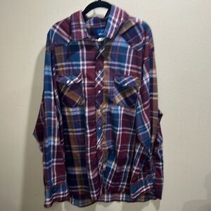 3xlt Wrangler button down